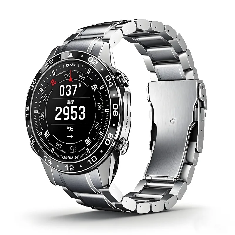 Ремешок для часов из титанового сплава 22 мм для Garmin quatix 8 47 мм MARQ Aviator Gen2 fenix7 47 мм, браслет