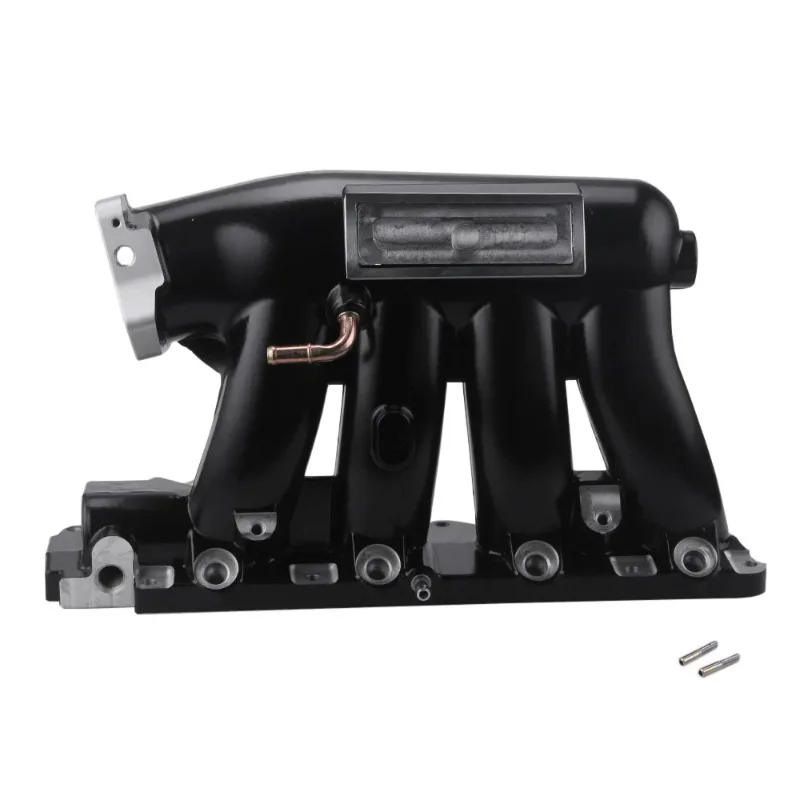 Алюминиевый впускной коллектор K24A2 K20Z3 для Honda Civic 06-11 Acura TSX 04-08, черный/серебристый, RS-CR1825