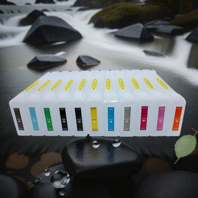 

700 мл, 9-11 цветов для Epson SureColor P6000 P7000 P8000 P9000, сменный картридж с чипом T8041-T8049 T804A T804B