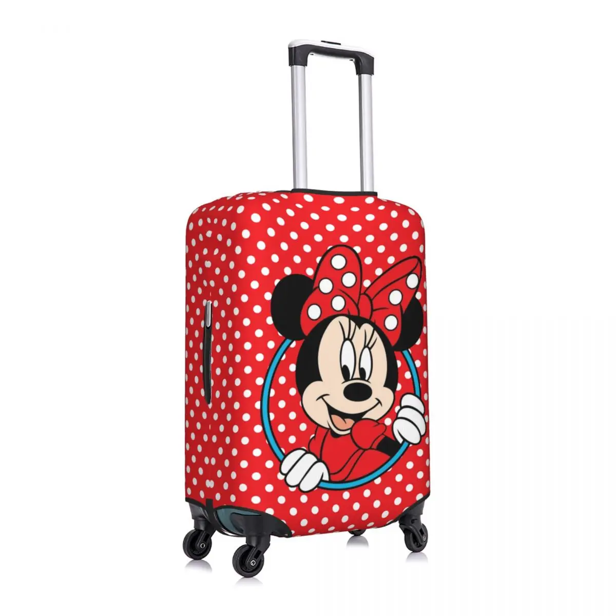 Custom Mickey Mouse Travel Luggage Cover Elastic Suitcase Cover Protector Fit 18-32 Inch