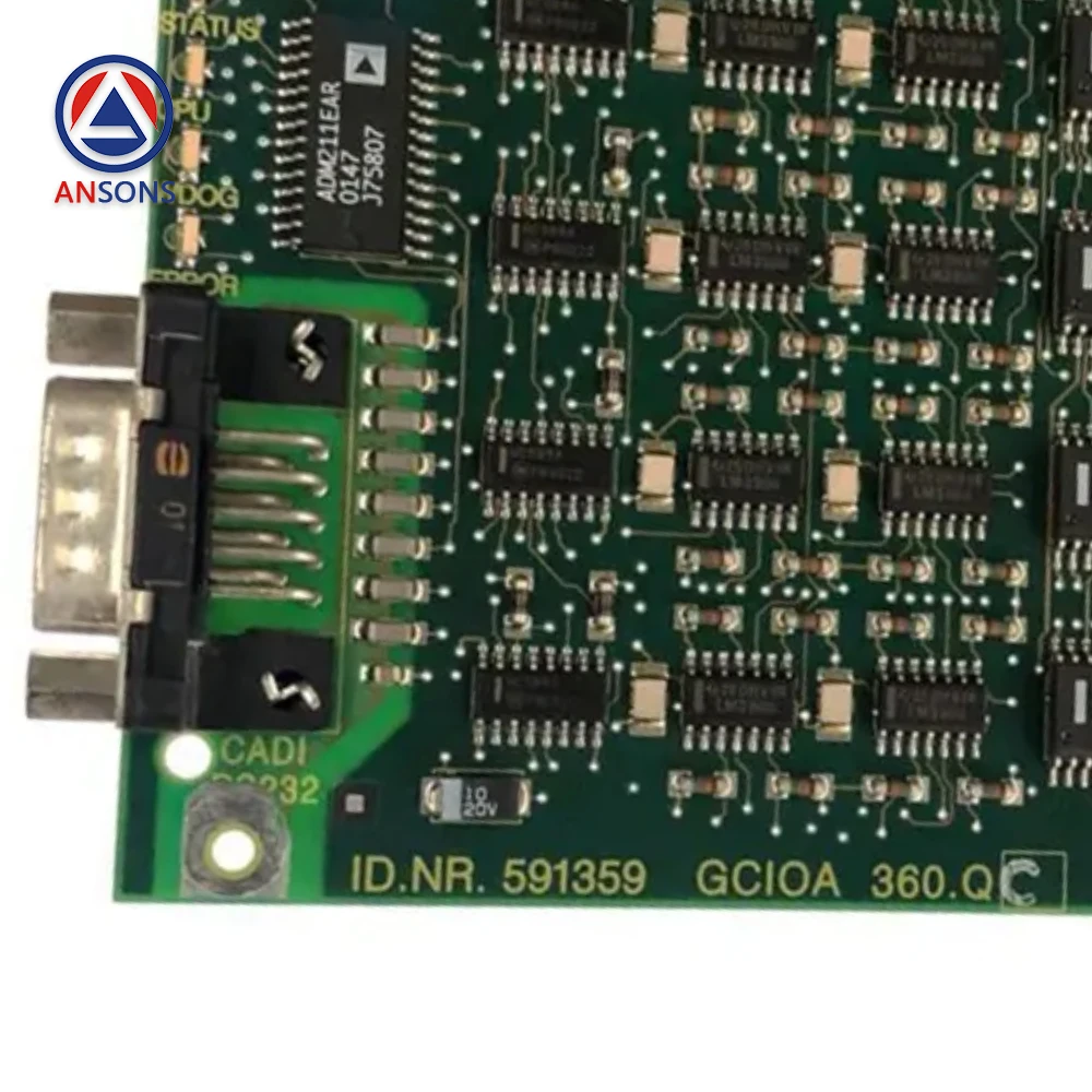 

ID.NR.591359 ID.NR.591437 GCIOA 360.Q C FS 213255.Q A 5400 300P S**R Elevator Main PCB Board Ansons Elevator Spare Parts