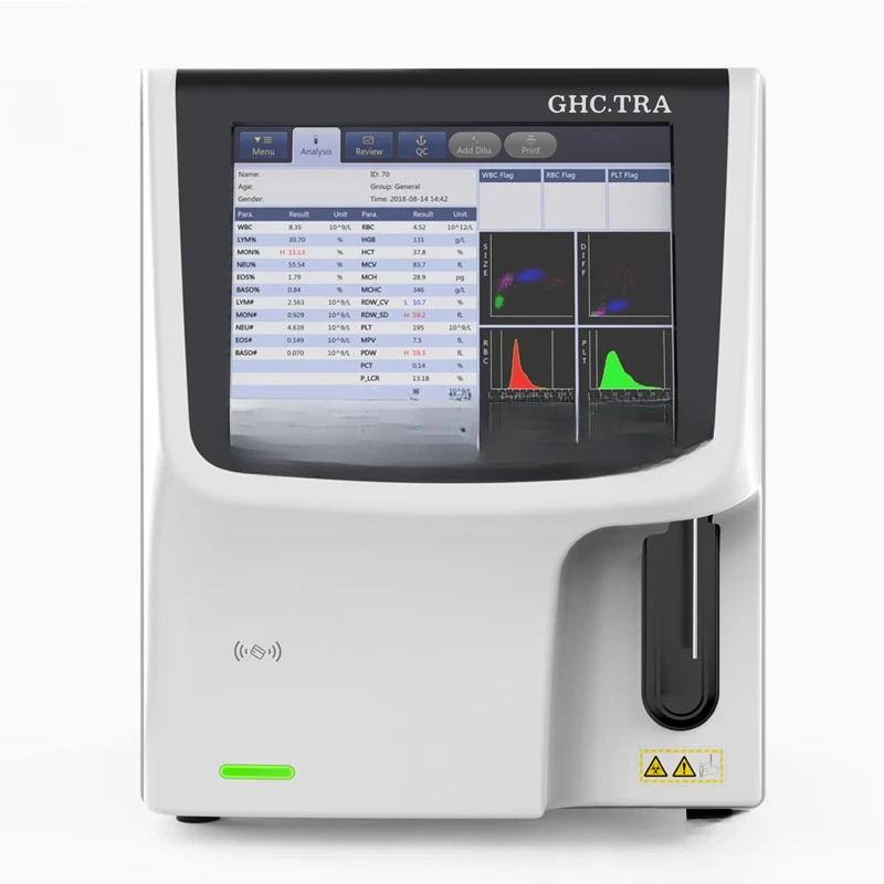 Analyzer Clinical Analytical Instruments for Hospital Laboratory 5-Diff bloo Analysis Equipment hematolog