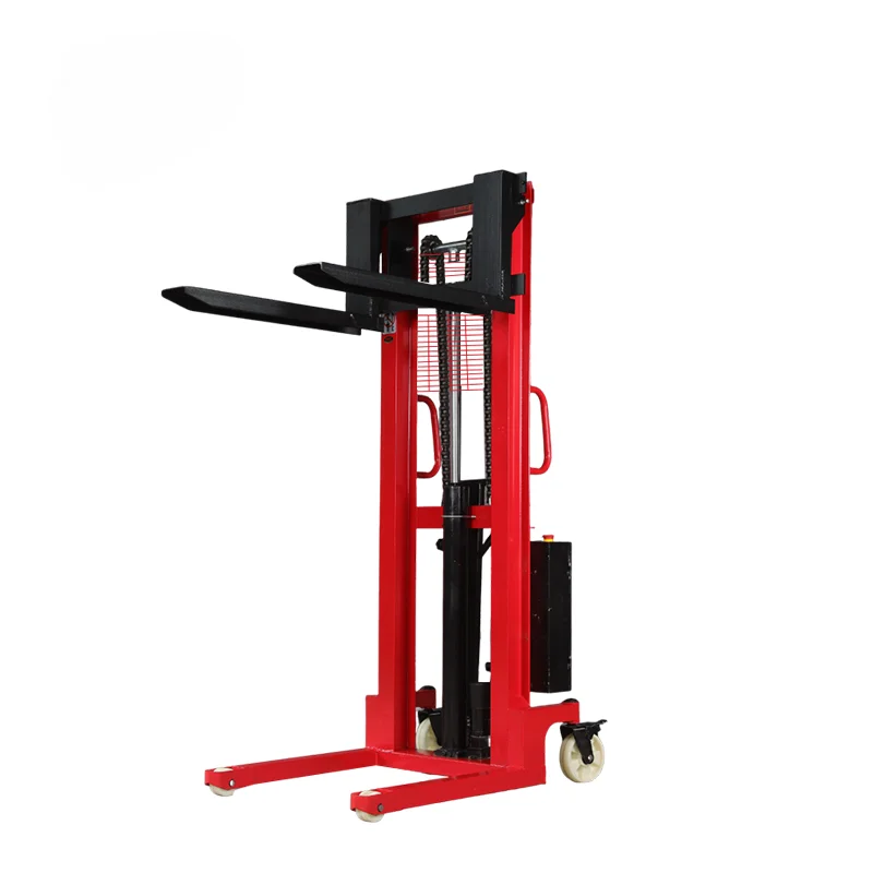 For 1t 2t Dual-use Hand Pallet Stacker Lifter Cargo Handling Forklift Manual Stacker