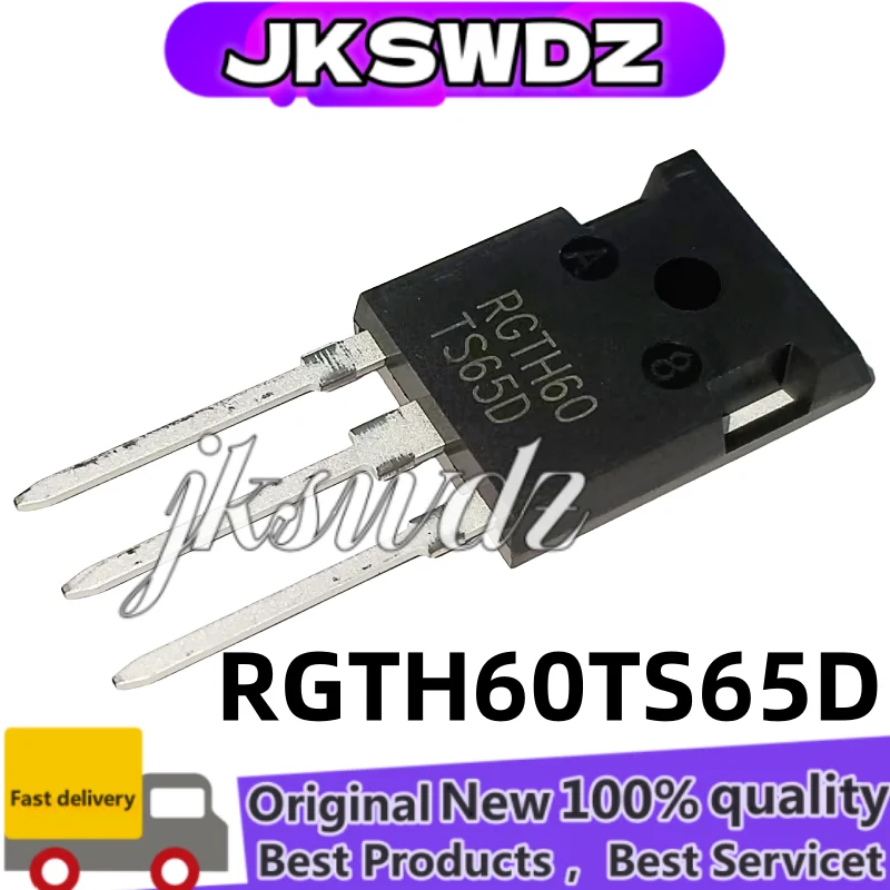 

5-10-30PCS NEW RGTH60TS65D RGTH60 TS65D 60A 650V TO-247 IGBT transistor High-power In Stock