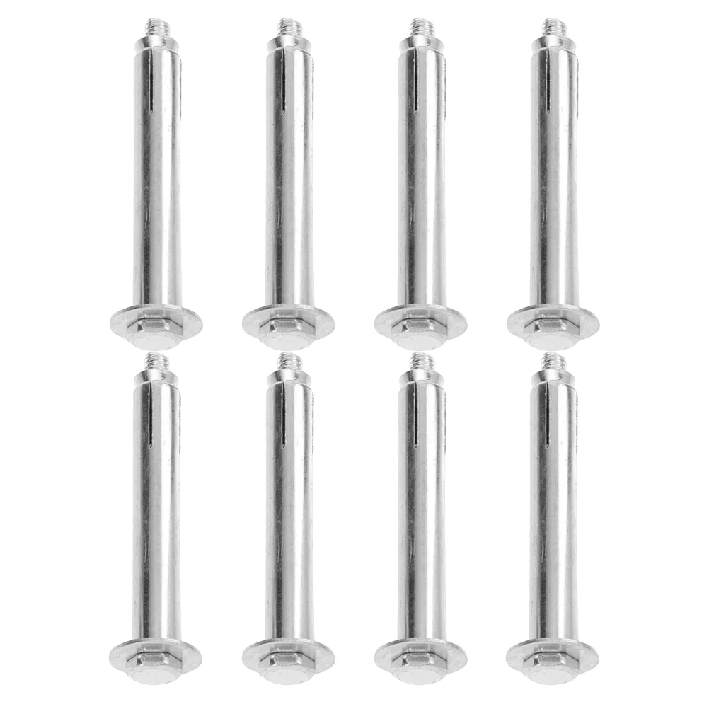 8 Pcs Concrete Locator Drywall Anchors Bumps Parking Bolts Aid Silver Expansion