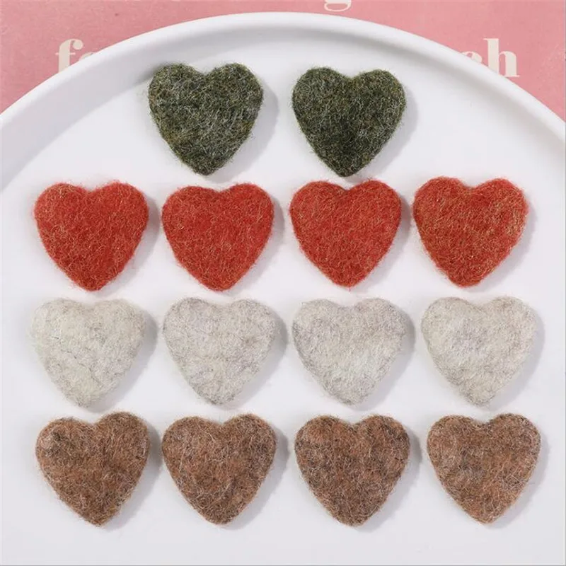 

10pcs/lot new retro heart beads love patch buckle charm connectors for diy earrings hair jewelry findings making accessories