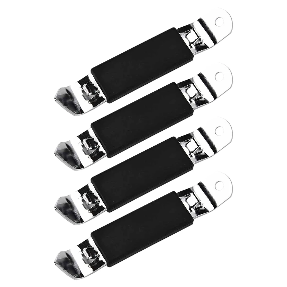 

4pcs Bottle Openers Can Tap Magnetic Kitchen Gadgets Electroplated Iron Beer Portable Manual Storage Travel