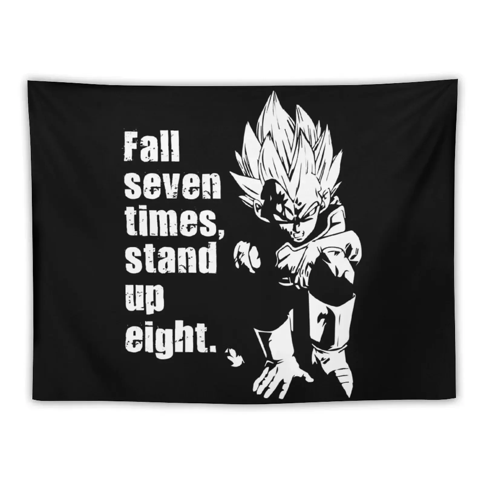 

Fall Down Seven Times, Stand Up Eight Tapestry Room Decorations Decoration Aesthetic Tapestry