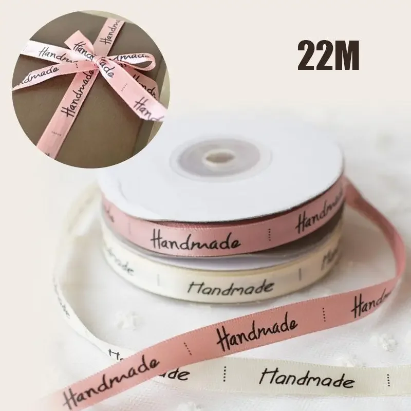 1cm 22M Ribbon Sewing Labels - Handmade Baking Gift Package