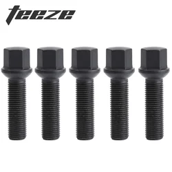10/20Piece Car Alloy Wheel Nuts Bolts Screw 12.9 For Benz-Audi-VW Golf TT Thread length 37/42/47/52mm M14 x 1.5 Lug Bolts