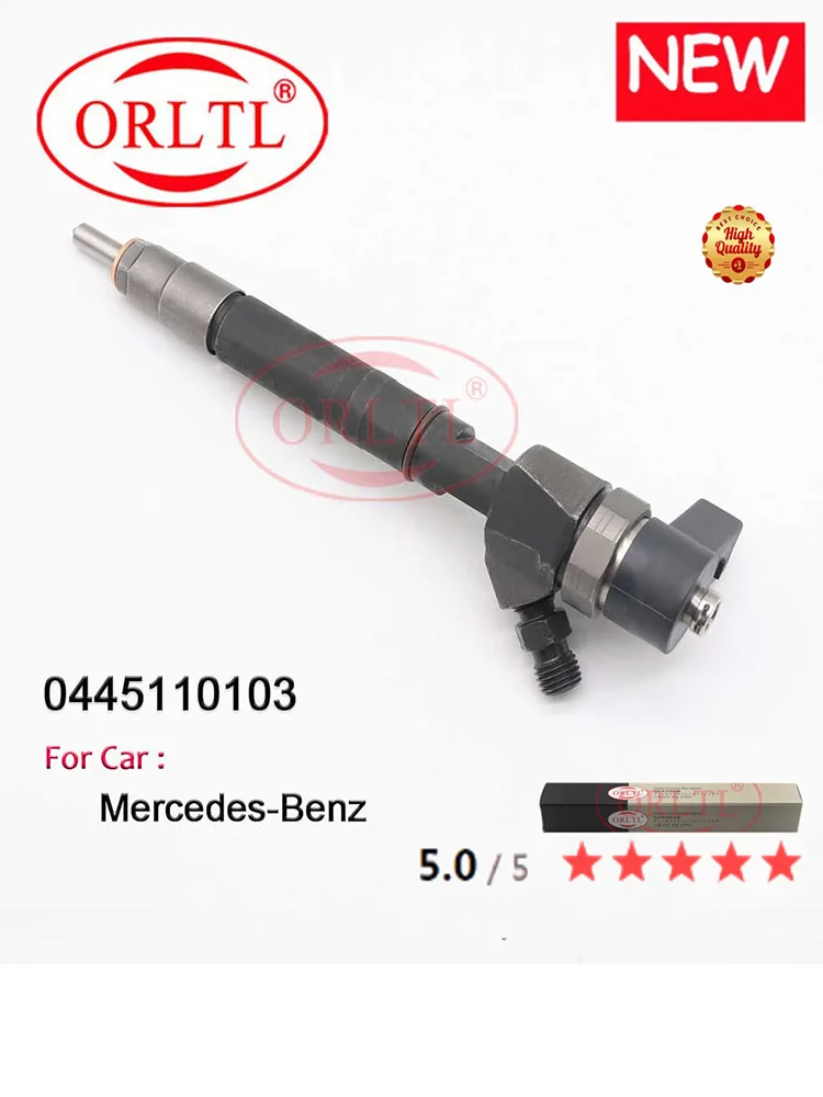 ORLTL Diesel Injector 0 445 110 103 0445110103 A6280700487 0986435043 0986435044 6280700487 for BOSCH Mercedes-Benz