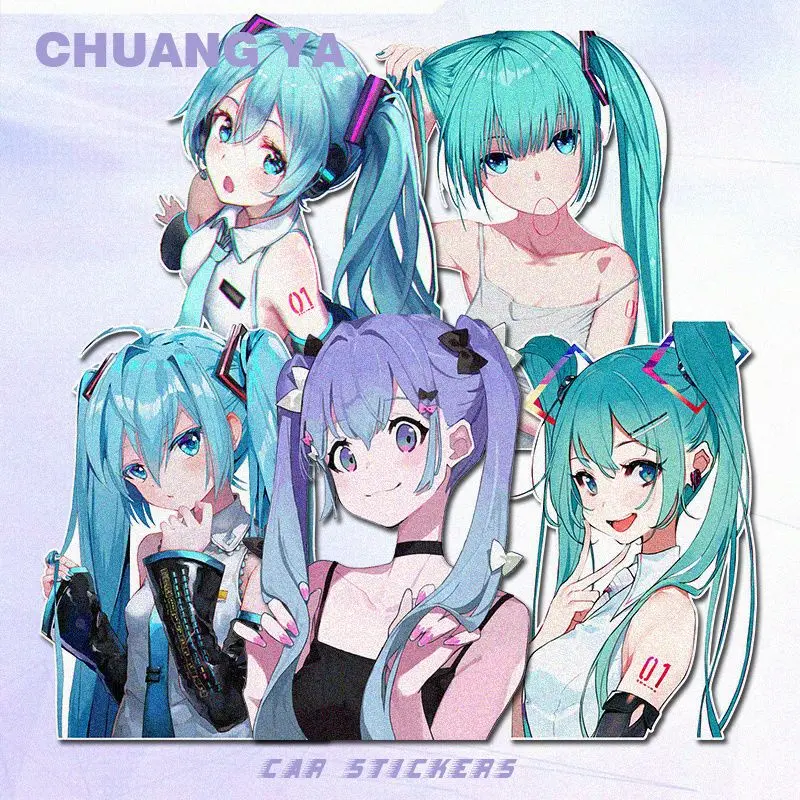 anime-dos-desenhos-animados-hatsune-miku-adesivo-car-computer-case-adesivos-moda-colorido-A-prova-d-'Agua