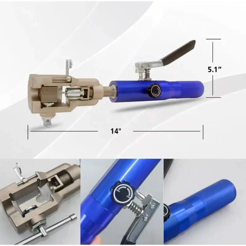 Universal Hydraulic Flaring Tool Set, Air Conditioner Copper Tube Flaring Tool, Refrigeration Tool Flaring Tool