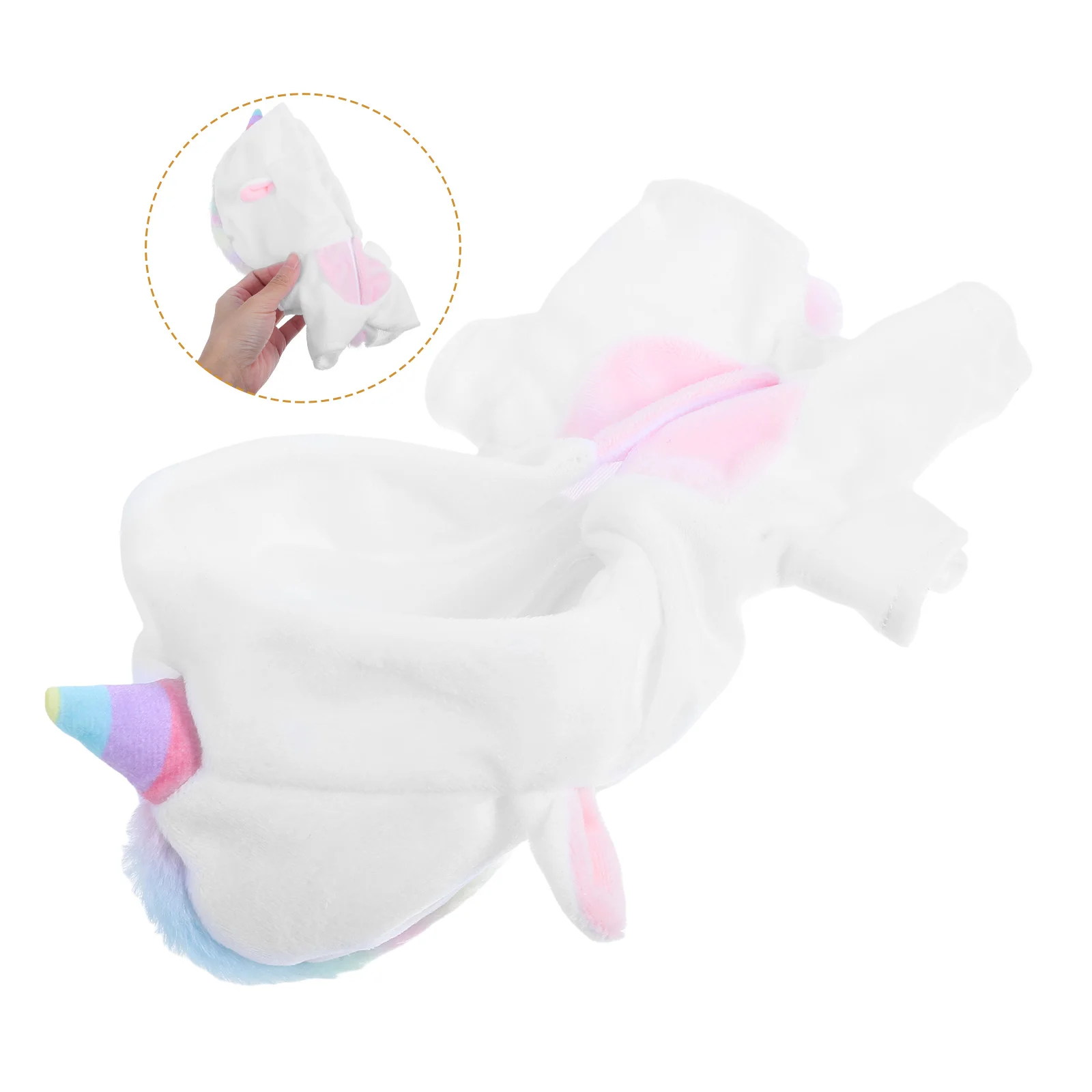 

Cute 20cm Unicorn Outfit Adorable Nightclothes Reusable Unicorn Costume Compact Clothes Animal Style Ju