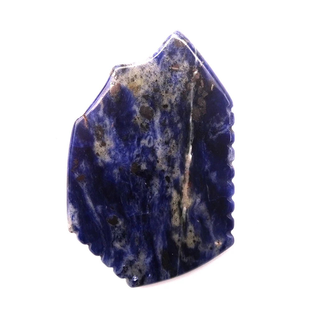 

Natural Lapis Lazuli Gua Sha Massage Tool Anti-Aging Face and Body Guasha Stone Board Handmade