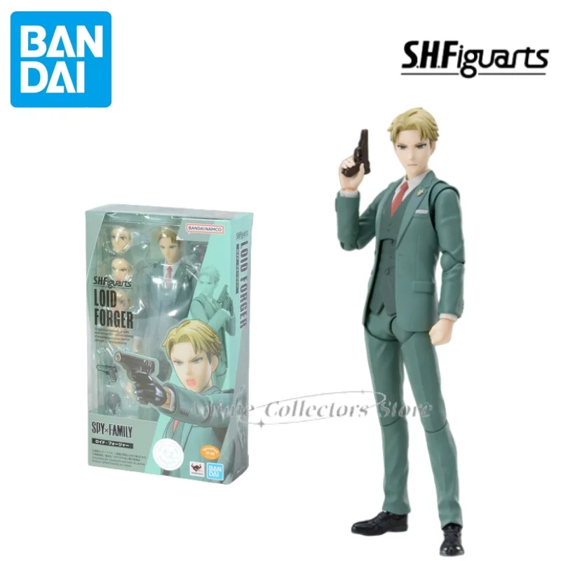 

Spot Bandai S.H.Figuarts SPY×FAMILY LOID FORGER Anime Character Model Toy Movable Doll Collection Doll PVC Ornaments Gifts