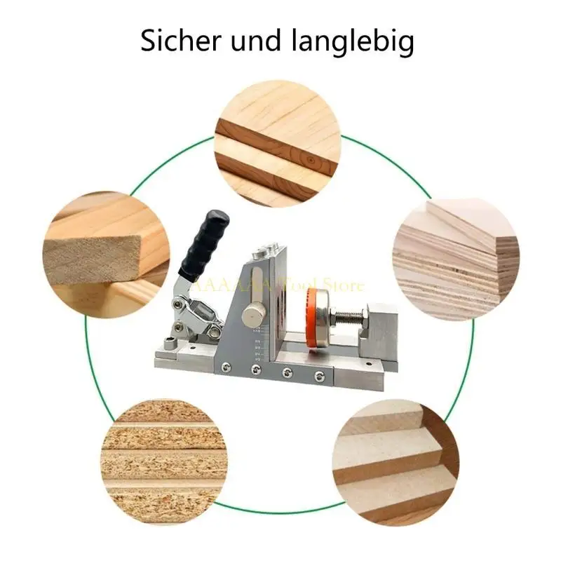 

A2BE Pocket Hole Jig Upgraded Metal Pocket Hole Jig Systems,Jig for Strong Joints, Precise Pocket Screw Jig
