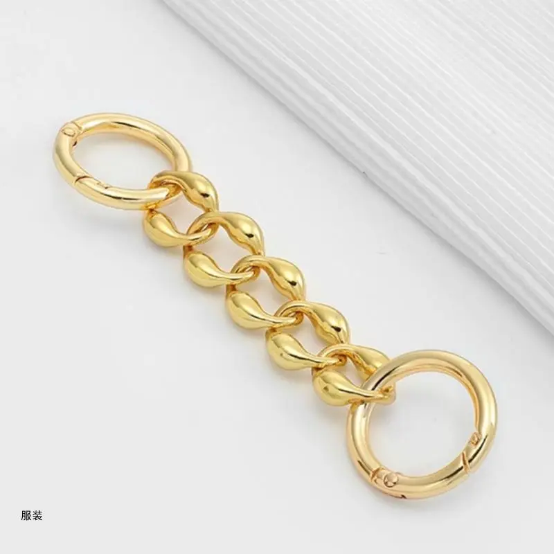 D0UD Bag Strap Extender Purse Chain Strap DIY Bag Extension Chain Bag Accessories