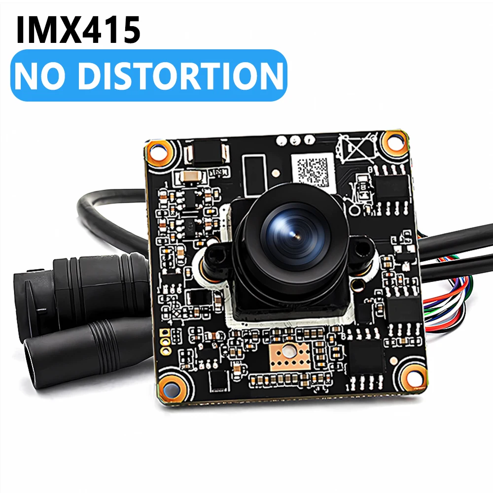 

WGWK 4K IP Camera Module Sony IMX415 SSC339G 8MP 8mm 38° No Distortion Lens Low illuminance RTSP P2P Onvif Security Protection