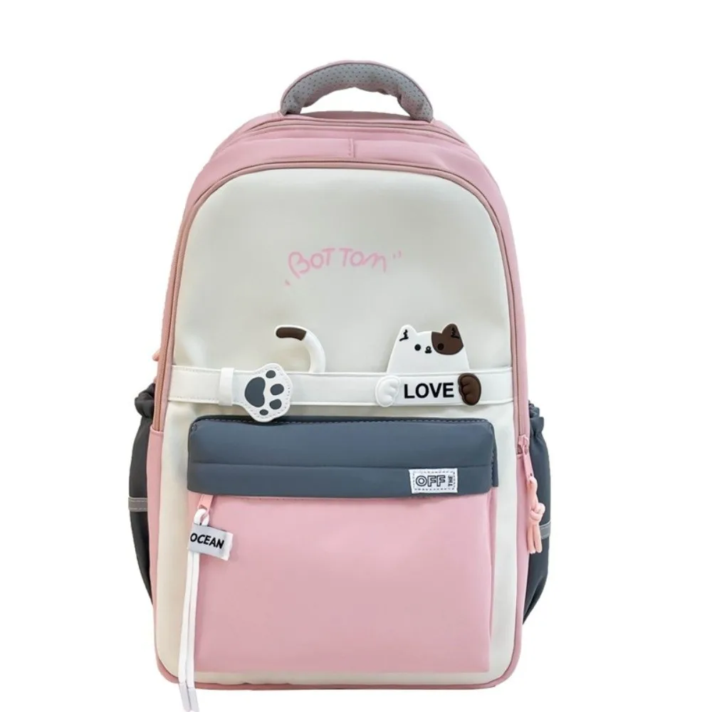 zaino-scolastico-impermeabile-per-studenti-borsa-da-viaggio-leggera-in-nylon-con-tasche-multiple-borsa-a-tracolla-casual-di-grande-capacita-con-cartoni-animati