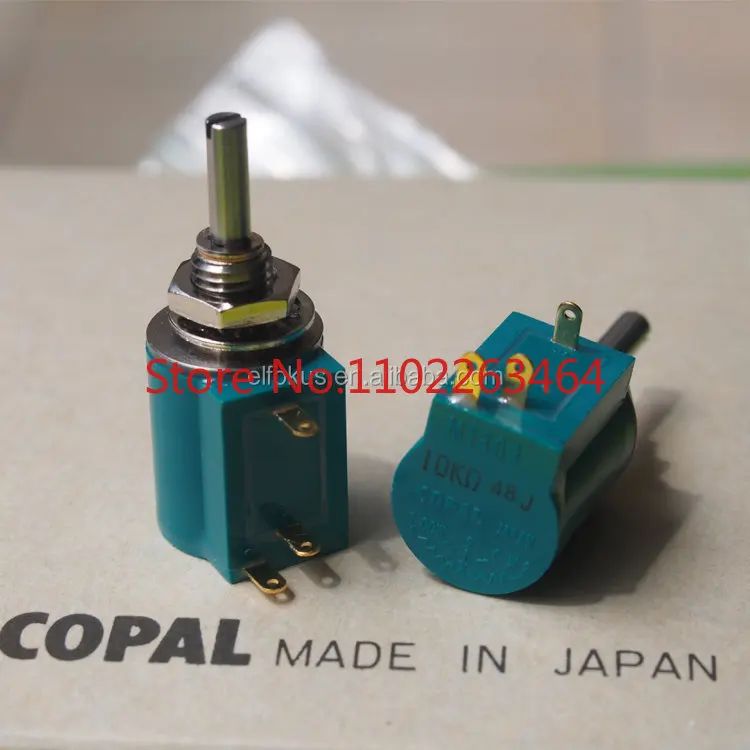 M1303 5K 10K 2K 20K 1K NIDEC COPAL M-1303 potentiometer three turns winding Akiyama Ryobi Printing ink key motor spare parts