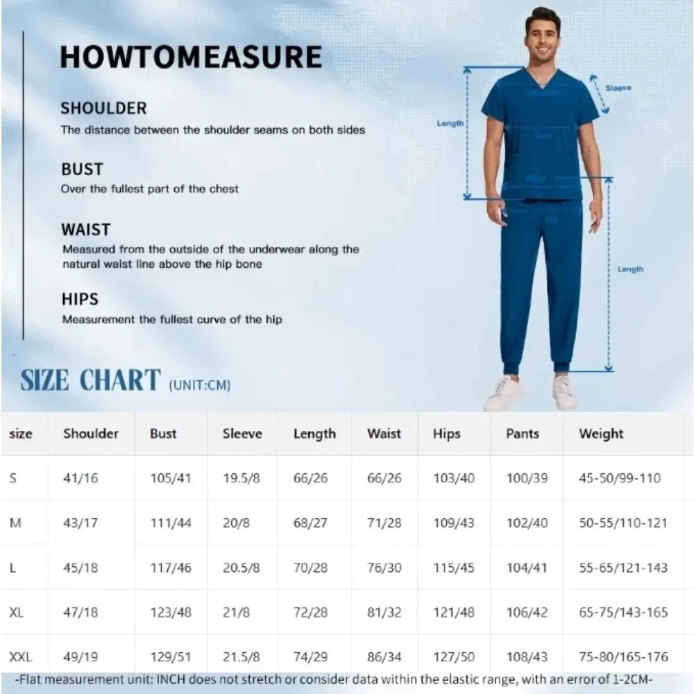 مجموعة ملابس العمل الصناعية للجنسين برقبة على شكل حرف V وأكمام قصيرة وقابلة للتنفس ومقاومة للاهتراء