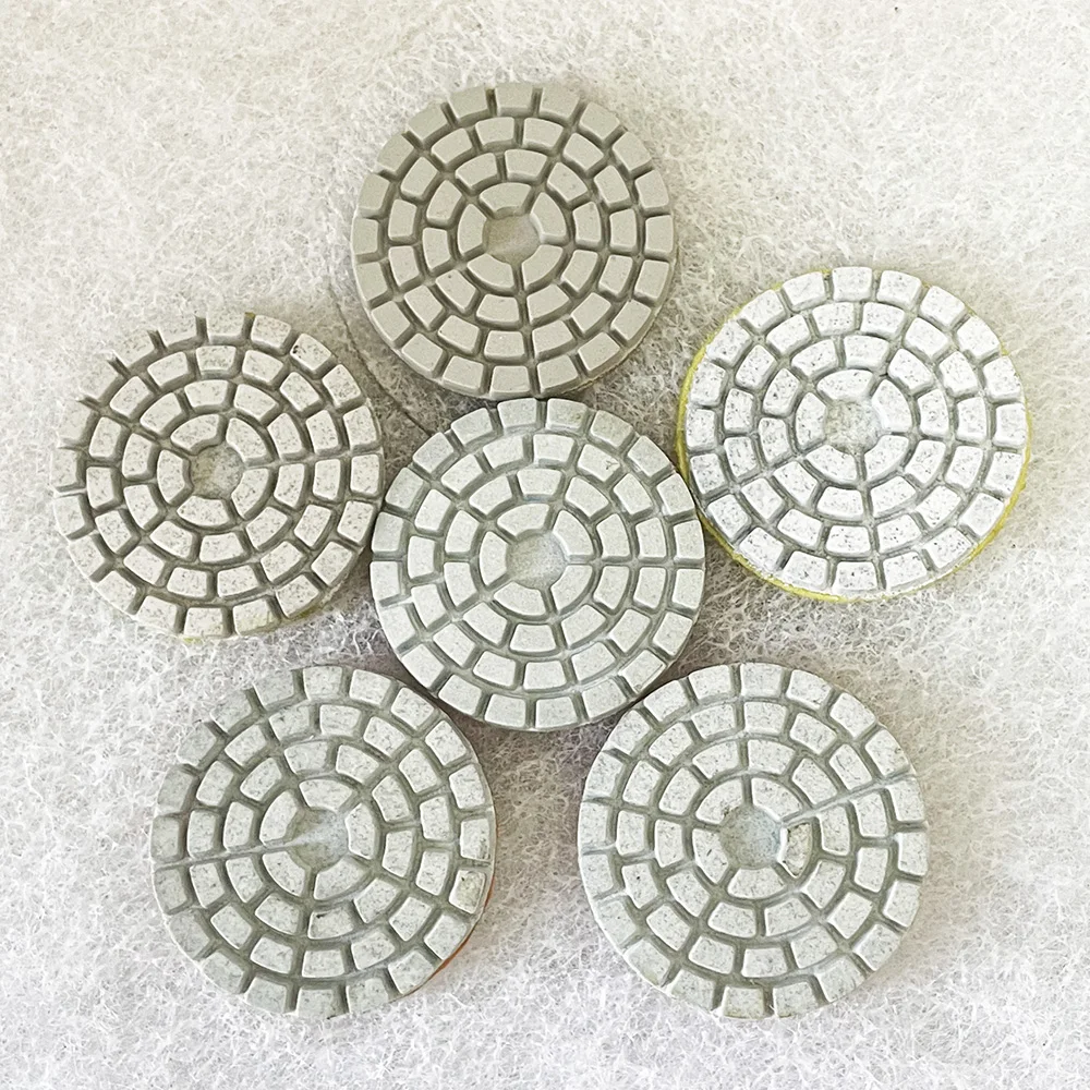 1Pc 2 Inch 50mm Diamond Polishing Pad  For Grinding Marble Granite Concrete Floor Stone Terrazzo Artificial Stone