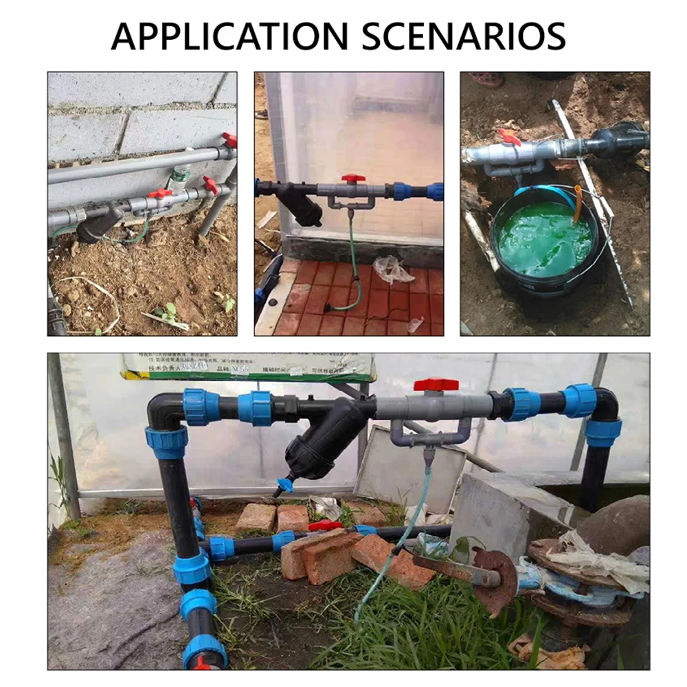 

Irrigation Venturi Fertilizer Injector Automatic fertilizer injector Irrigation Venturi fertilization system 1set 32 / 40 /50mm