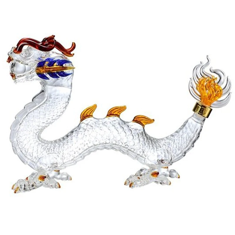 

Bubble wine bottle Creative seal Clear glass wine bottle Zodiac decorative ornaments