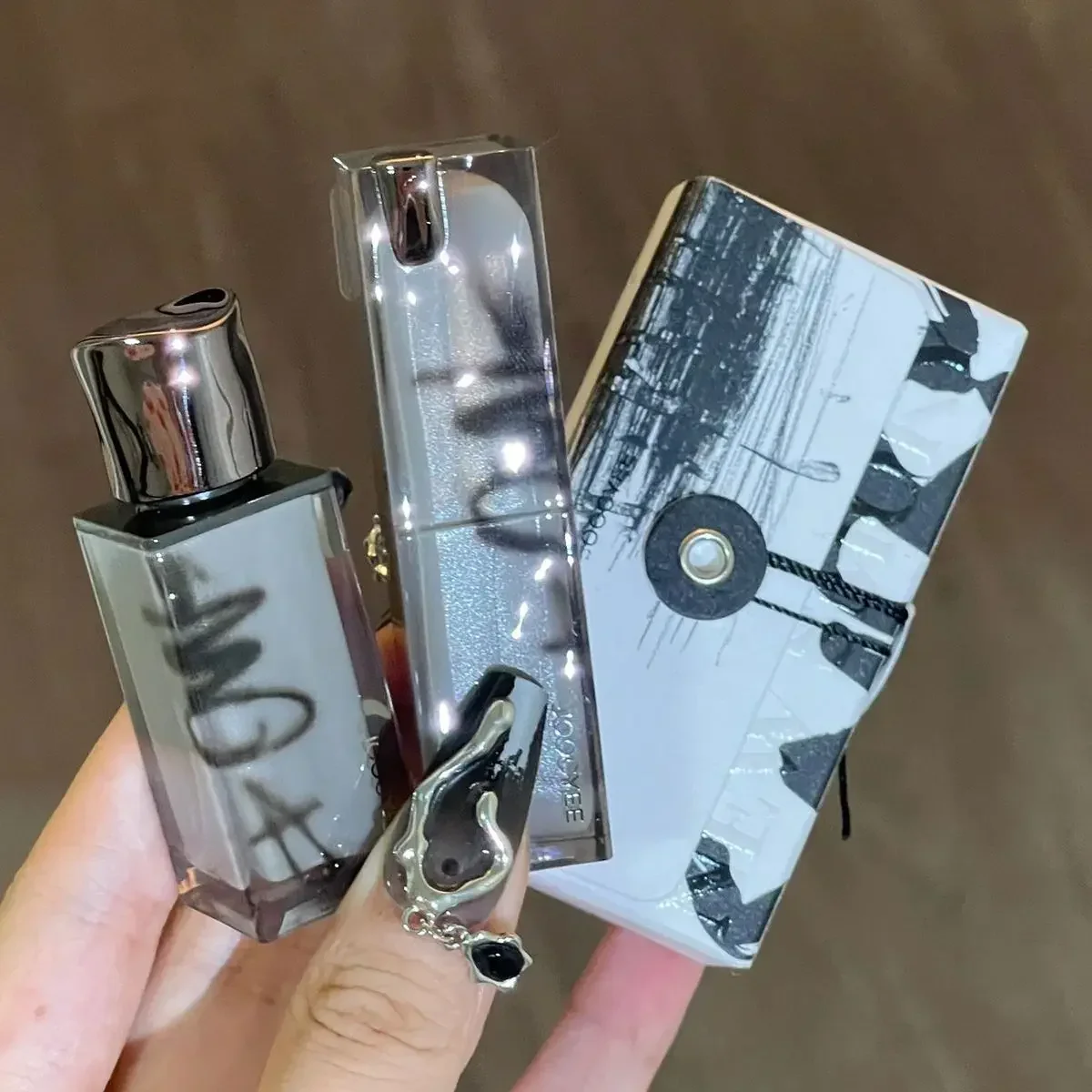 

Joocyee Smoky Lipstick Long Wear Антипригарная чашка Бархатная матовая помада Y2K Готический блеск для губ Beauty Maquillage