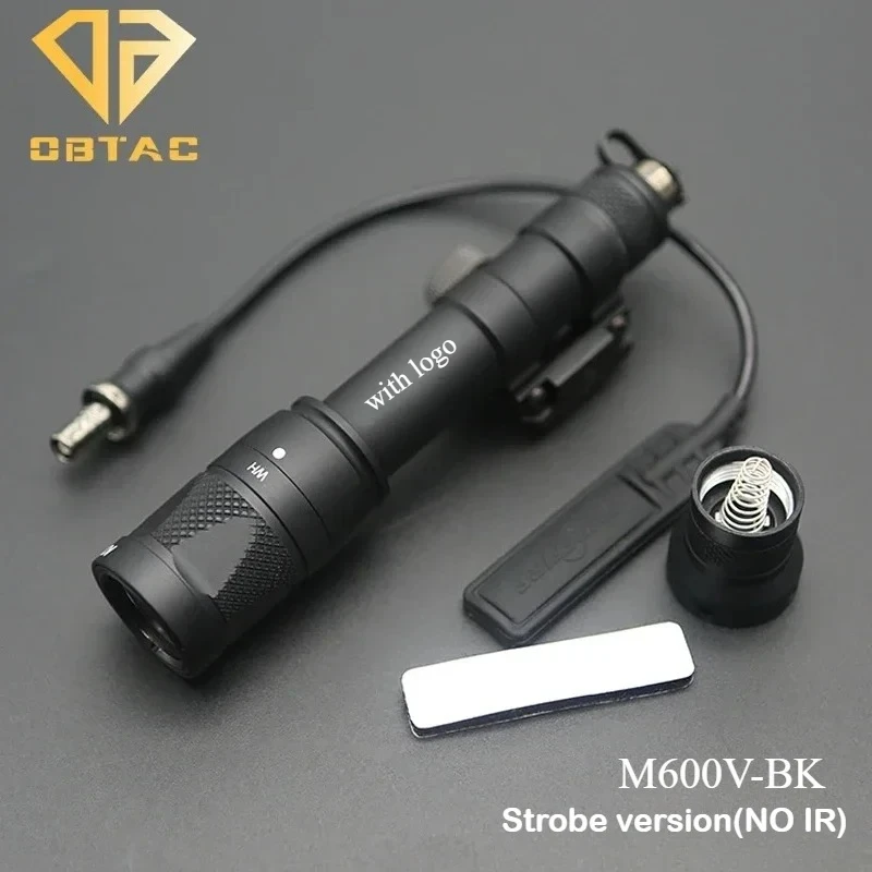 NONE Sotac SF M600V M300V IR-Beleuchtung Scout Light Taktische LED-Taschenlampe Jagd-Waffenlampe mit Schienenmontage für Outdoor-Sportarten 8