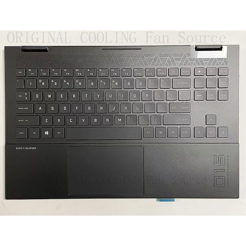 R+  FOR HP OMEN 6 15-EK 15-EN Palmrest Upper Case Backlit Keyboard M00666-001