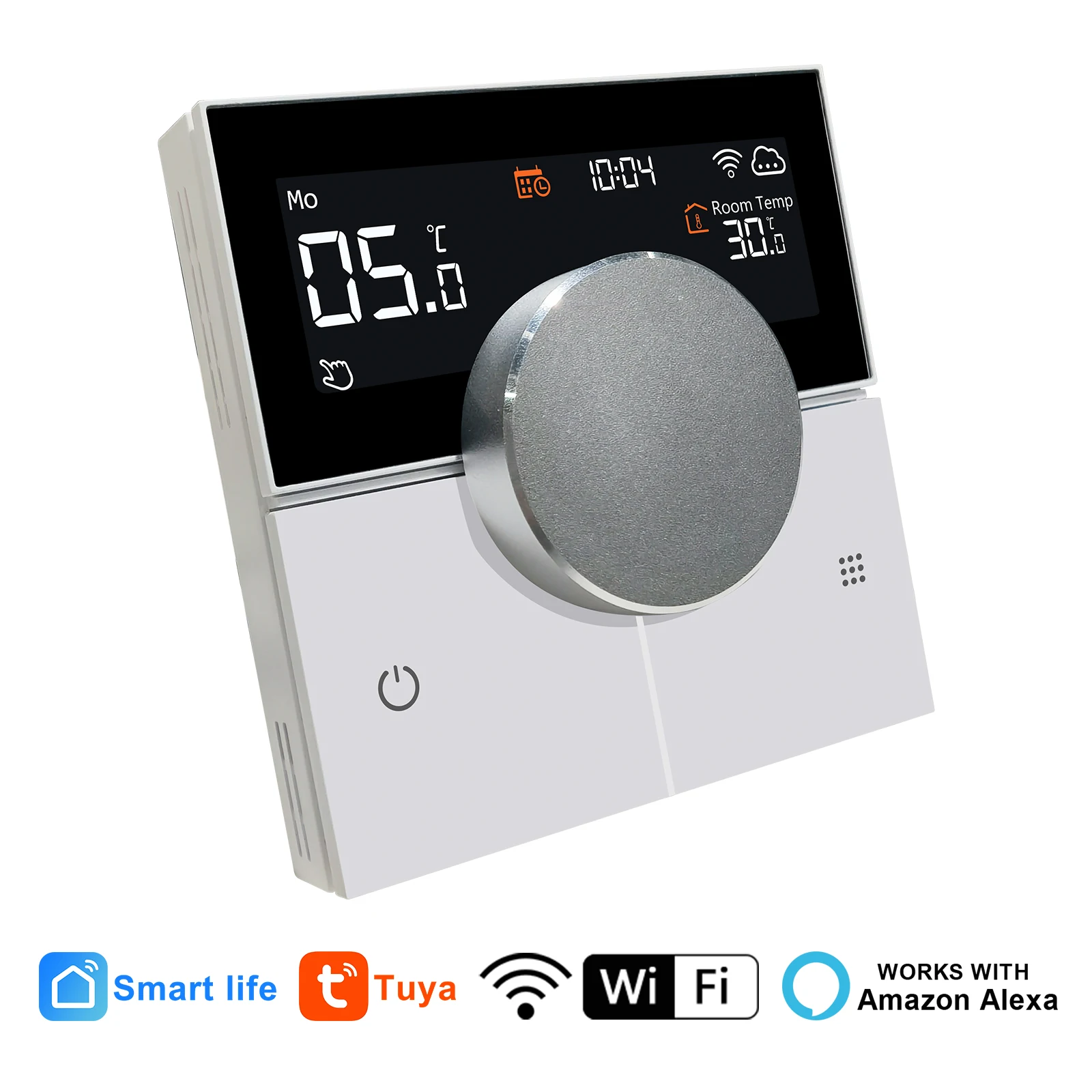 WiFi Smart Home Thermostat Weekly Program for Electric Floor Heating Water/Gas Boiler Temperature Remote Controller