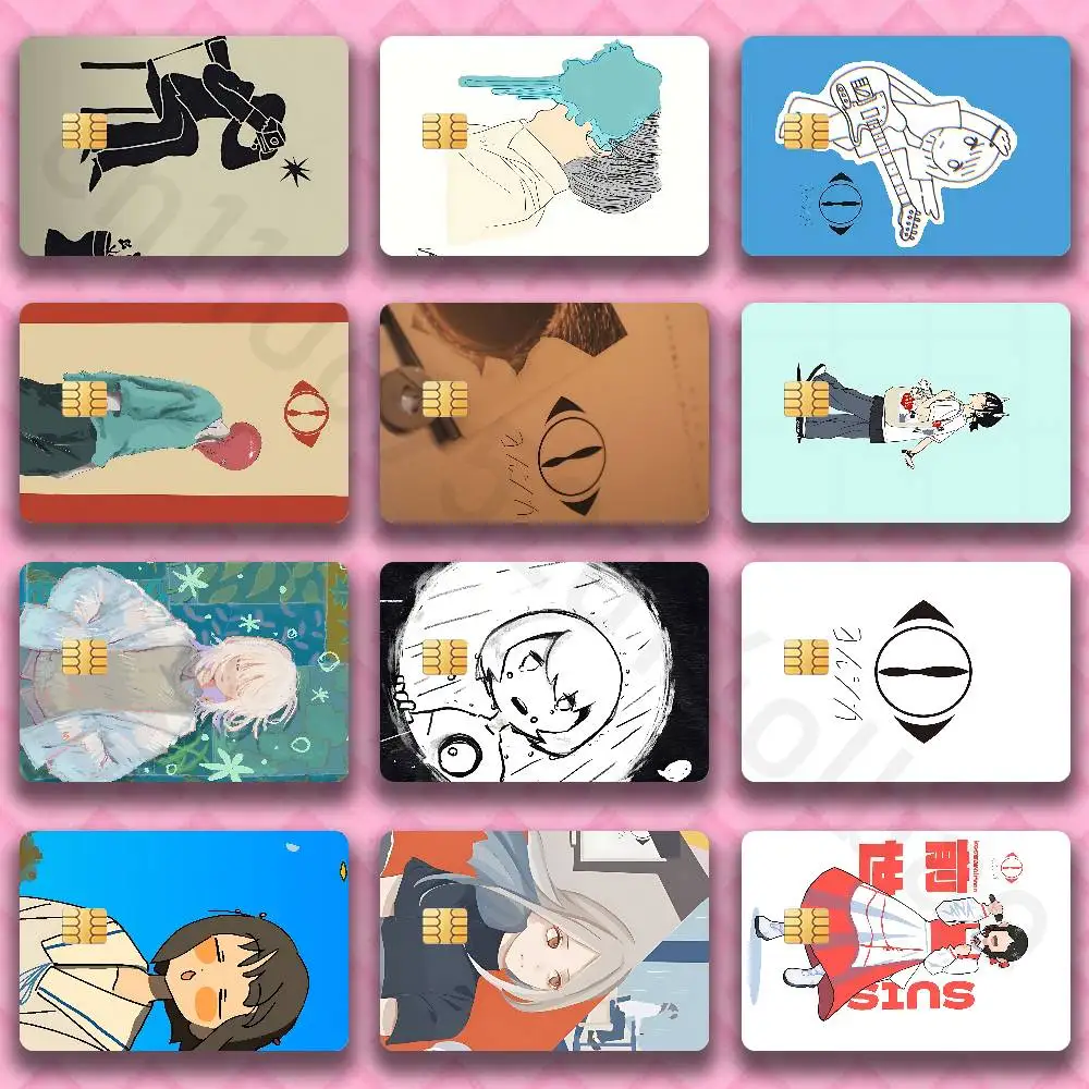 Y-Yorushika Band Japanese Credit Debit Bank Film Skin Sticker Front Cover