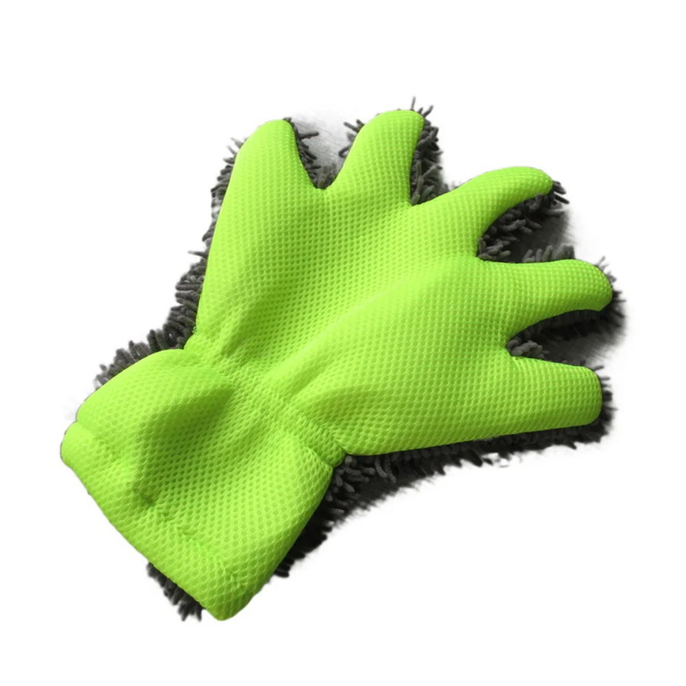 

Wash Mitt For Car Waterproof Quick Dusting Mitt Lint Free Scratch Safe Water-Adsorption Cleaning Tool For Vehicle Truck