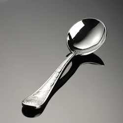 Retro European 304 Stainless Steel Soup Spoons Heavy Serving Spoon Dinner Food Dining Tool Home Hotel Pretty Tableware