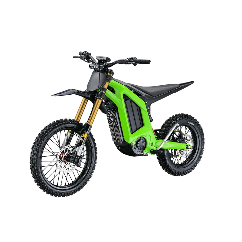 2025 Arctic Leopard XF Pro/XF S Mini E Electric Off-Road Dirt Bike 7-Speed 100km/h Max Speed Black Motocross