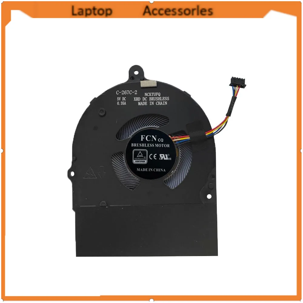 HJ Ventilador de refrigeración de CPU para portátil Lenovo ThinkPad L14 L14 Gen1 L14 Gen 2 L15 5F10S73403 DC 5V