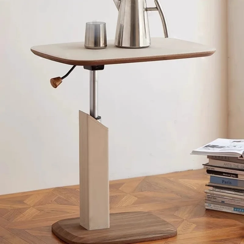 

Lifting bedside small table, living room mobile small coffee , household dining table, modern bedroom corner table, simple