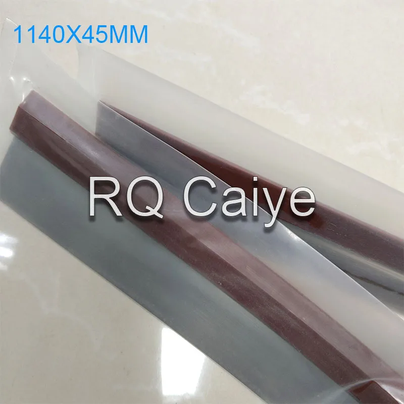 5Pieces Polyurethane Material Wash up Blade 1140X45X0.5mm Without hole For KBA 105 KBA36 Printing Machinery Parts