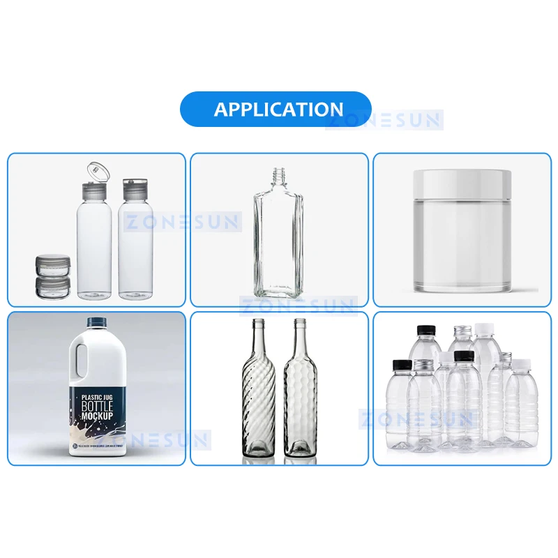 ZONESUN Semi Automatic Double Head Bottle Washing Cleaning Machine Plastic Glass Bottle Glass Jar Rinsing Equipment ZS-WB2S