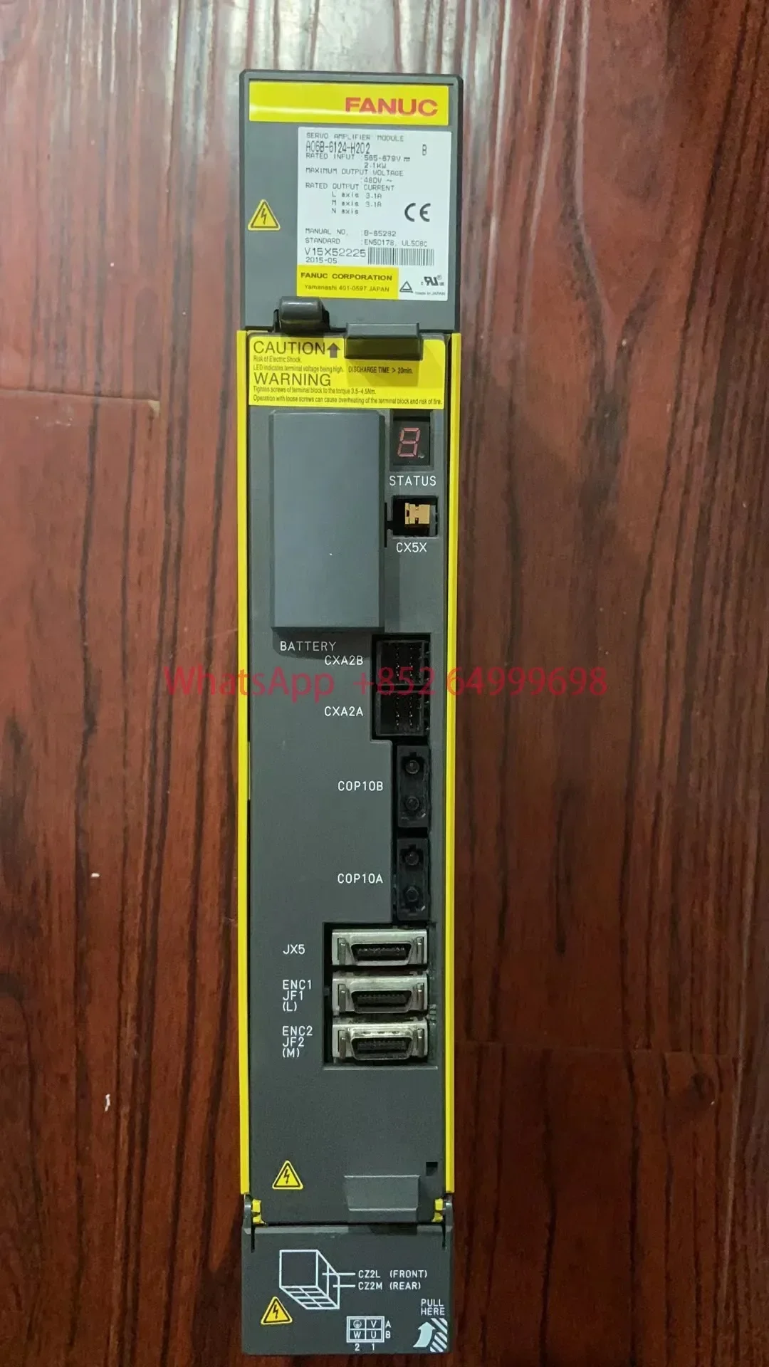 A06B-6124-H202 Second hand   Servo Drive Amplifier Module For CNC System