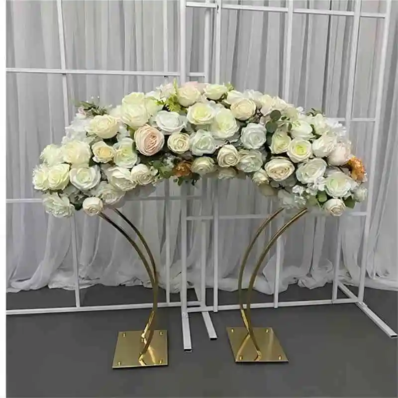 

90CM Height Metal table centerpieces wedding metal flower stand centerpiece for wedding tables without flowers