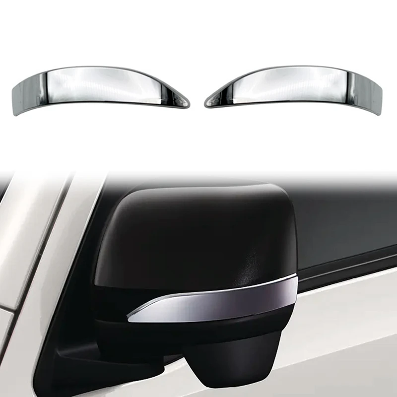 For Daihatsu Hijet Truck 2022+ Rearview Mirror Anti-Scratch Trim Strip Rear Mirror Bright Strip Chrome