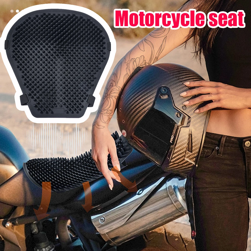 

Motorcycle Gel Seat Cushion Summer Cooling and Shock Absorption Waterproof Suitable For Long Distance Commuting Travel Adventure