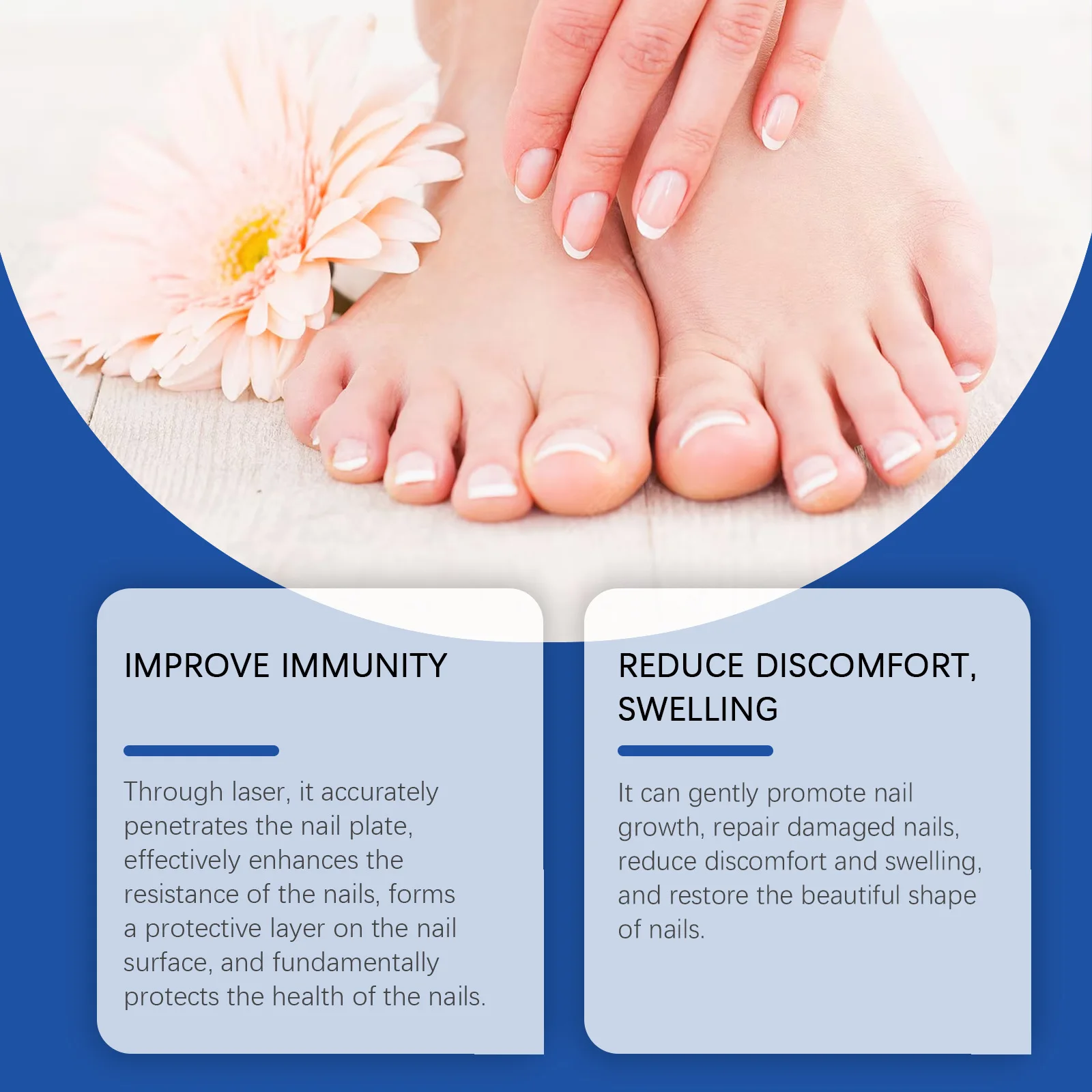 Reparação suave, manutenção diária, embelezamento de unhas dos pés, dispositivo de limpeza e polimento de unhas