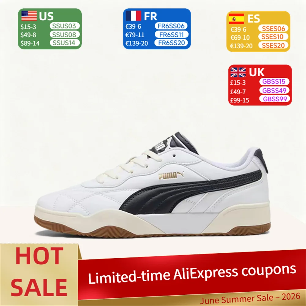 

Puma Tifosi: Retro, Classic, Stylish, Versatile, Durable, Lightweight, Low-Top Casual Sneakers (Unisex) - White 397454-03