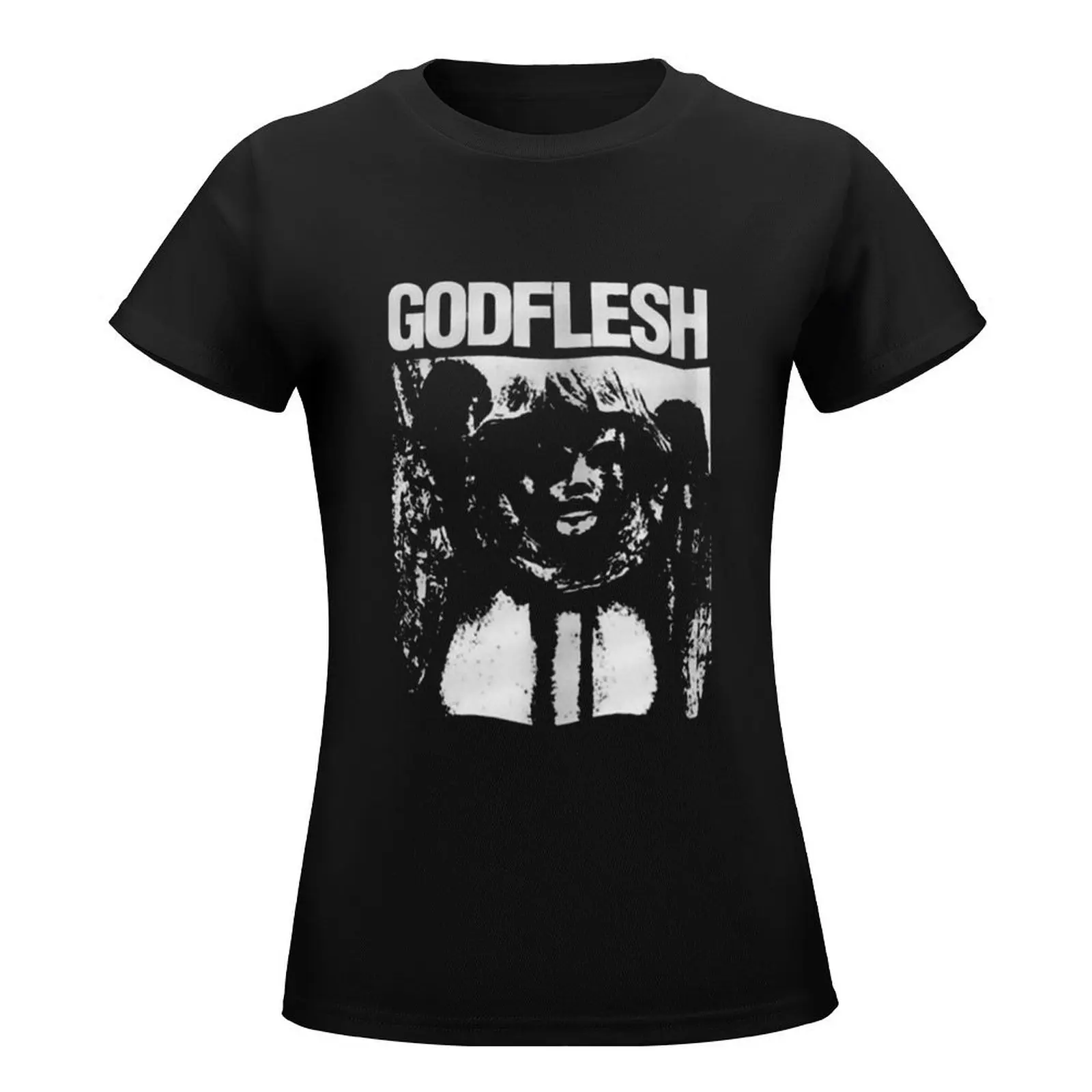 Godflesh T-Shirt anime clothes korean fashion t-shirts for Women cotton