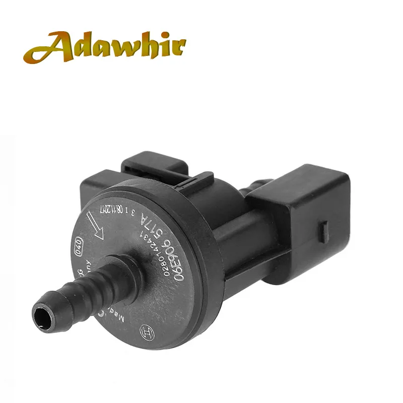 Fuel for Vapor Canister Purge Solenoid Valve For Audi A3 A4 A6 Q7 A8 /VW Jetta Golf 06E 906 517 A 06E906517A 0280142431