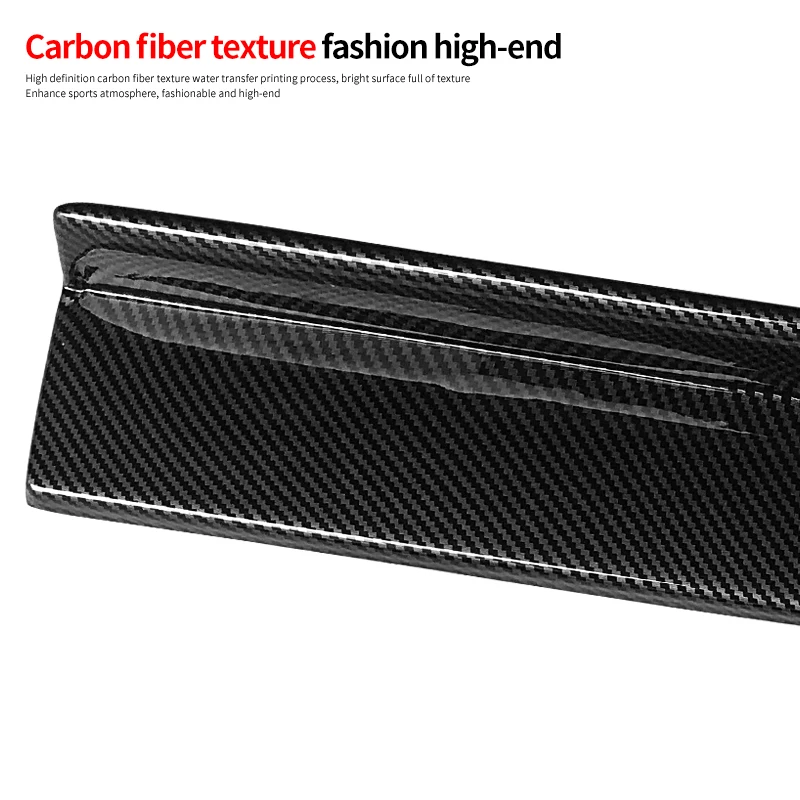 Car Rear Bumper Splitters Aprons Lip Spoiler Wing Diffuser Wrap Angle Protector For BMW 5-Series G30 G38 F10 F18 520i 528i 525i